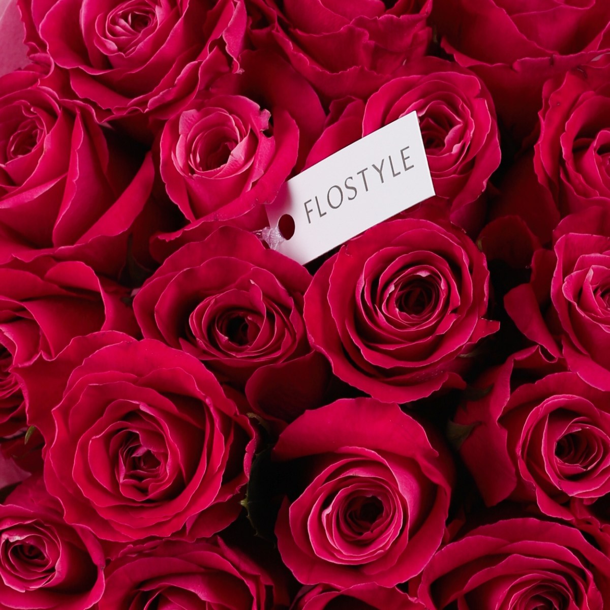 yarkij buket malinovye 25 roz 7